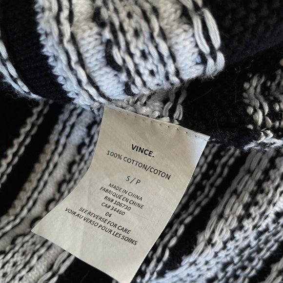 Vince Textured Drape Front Vest - Picture 4 of 15